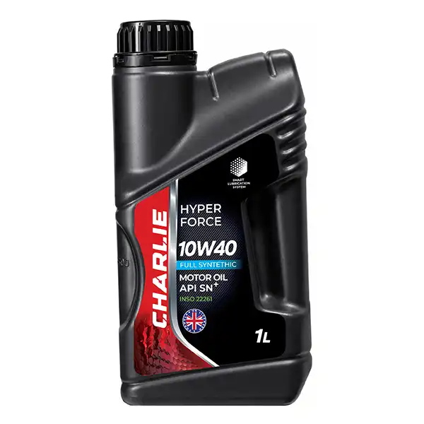 روغن موتور خودرو فول سنتتیک چارلی 1 لیتر – HYPER FORCE 10W40 API SN+ 1L